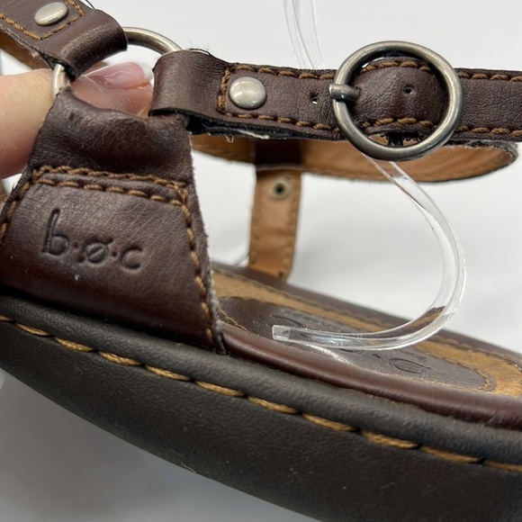 b.o.c. Brown Strappy Sandals size 10 - Picture 7 of 11